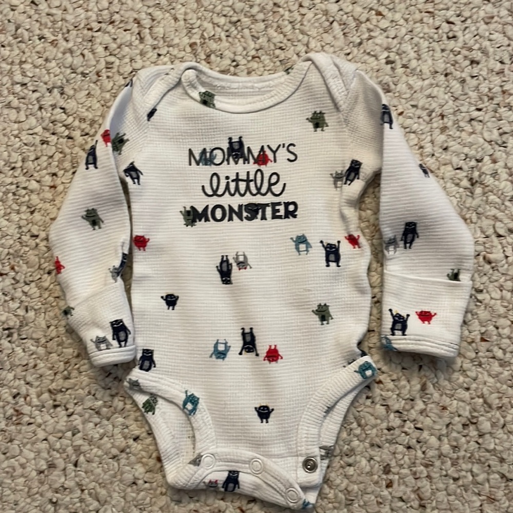 Hand designed onesie